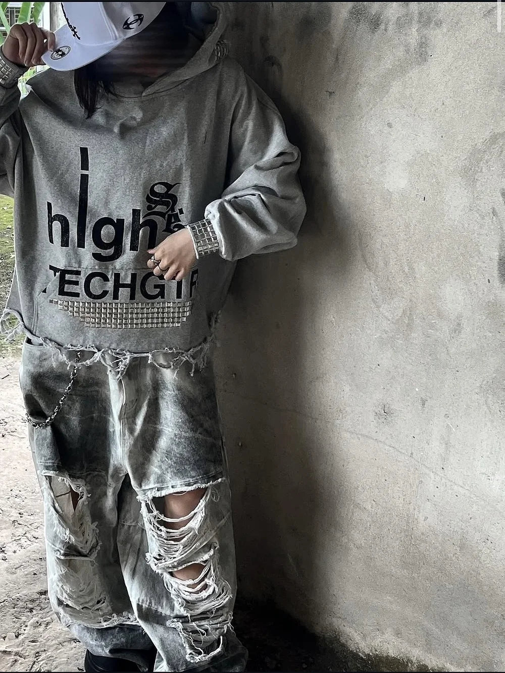 DESTROYED MUD DENIM