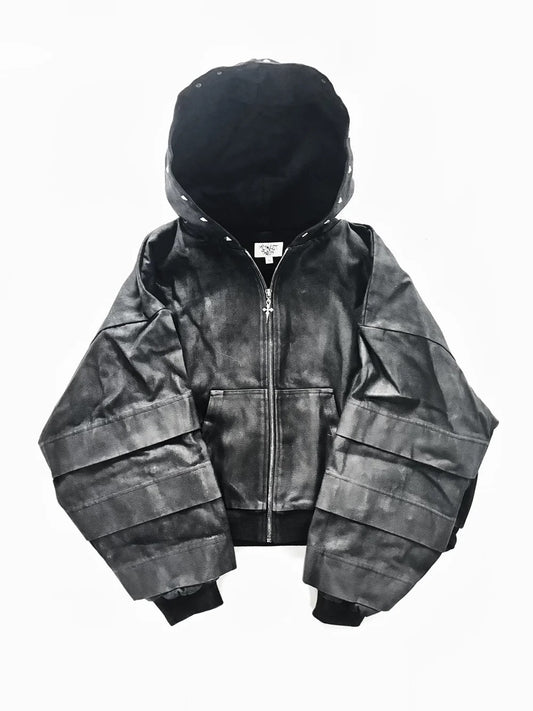 SUNSET BLVD WAXED DENIM JACKET