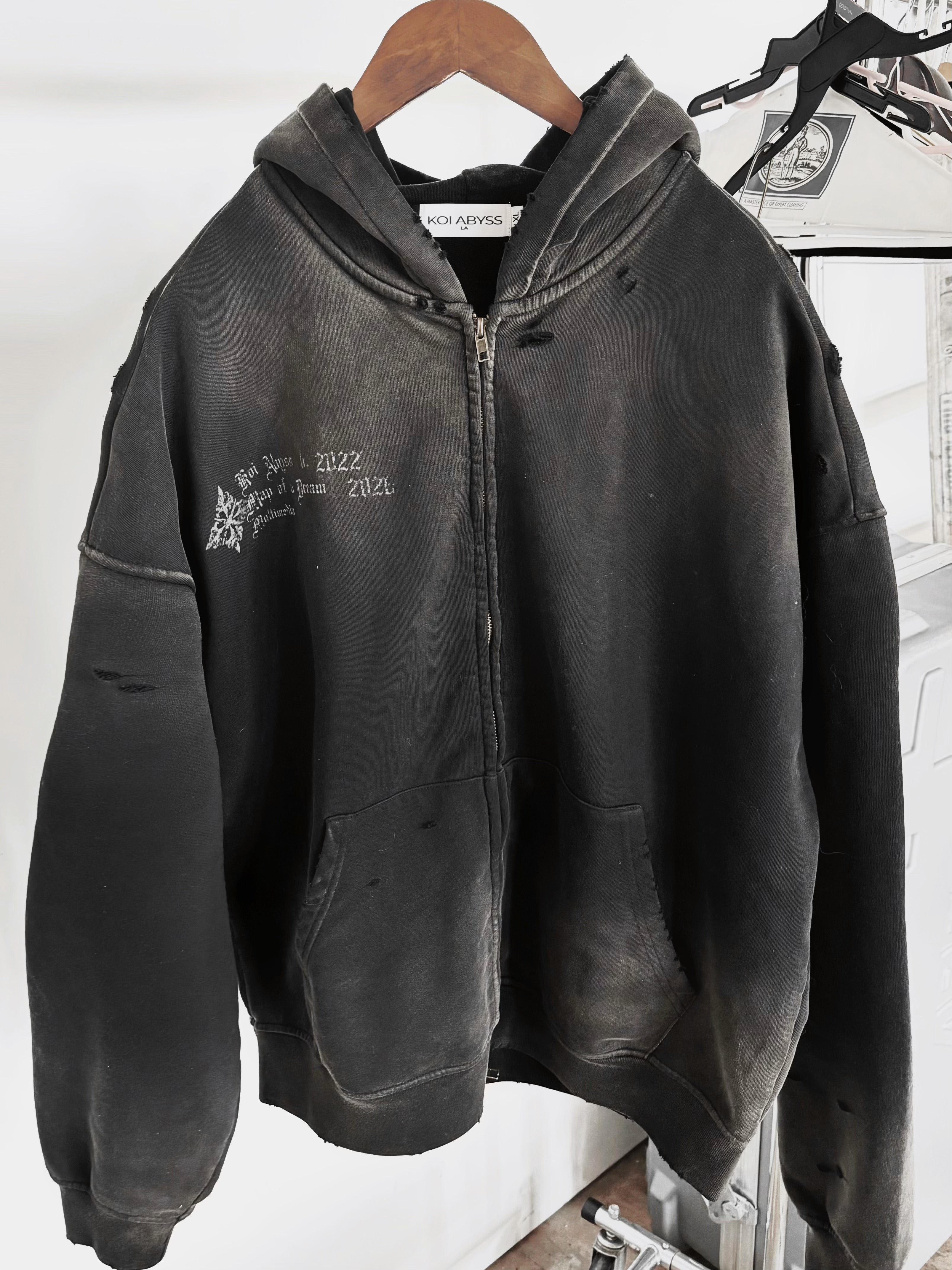 Oil Spill Zip-Up – KOI ABYSS